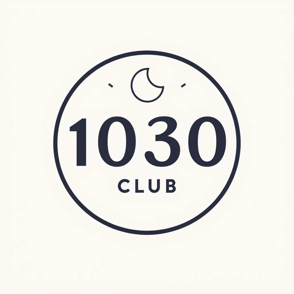 Illustration of a sleep club concept