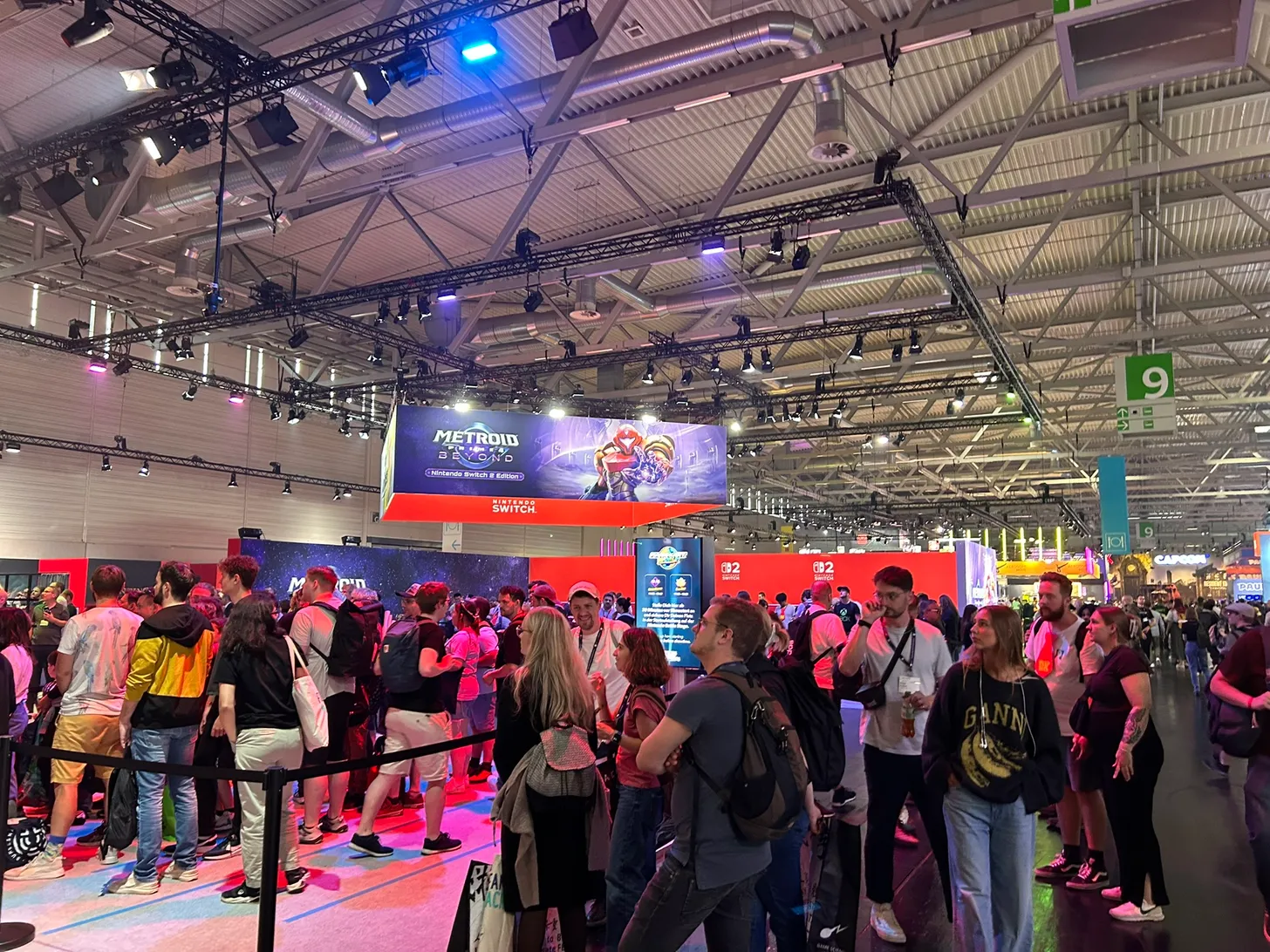 The scale and energy of Gamescom